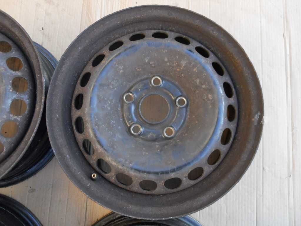 Oryginalne Felgi stalowe 15 VW, Audi, Seat, Skoda, 5x112, 6J, ET45