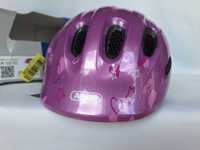 Kask rowerowy dziecięcy Abus Smiley 2.0 Purple Star M 50-55cm