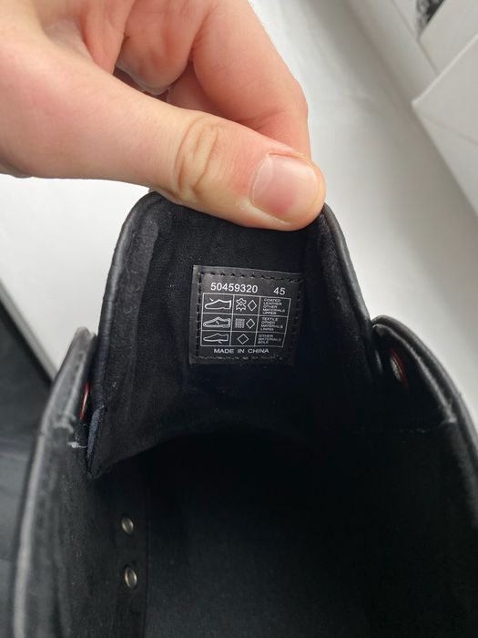 Оригінал! Високі кросівки HUGO Zero Hito. Як нові! Розмір 45