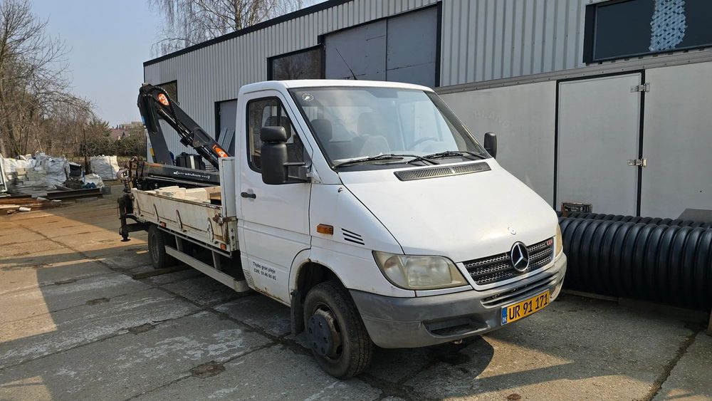 Mercedes-Benz Sprinter  HDS_1500kg Ładowności_Bliźniaki_Udżwig 990kg_FVAT23%