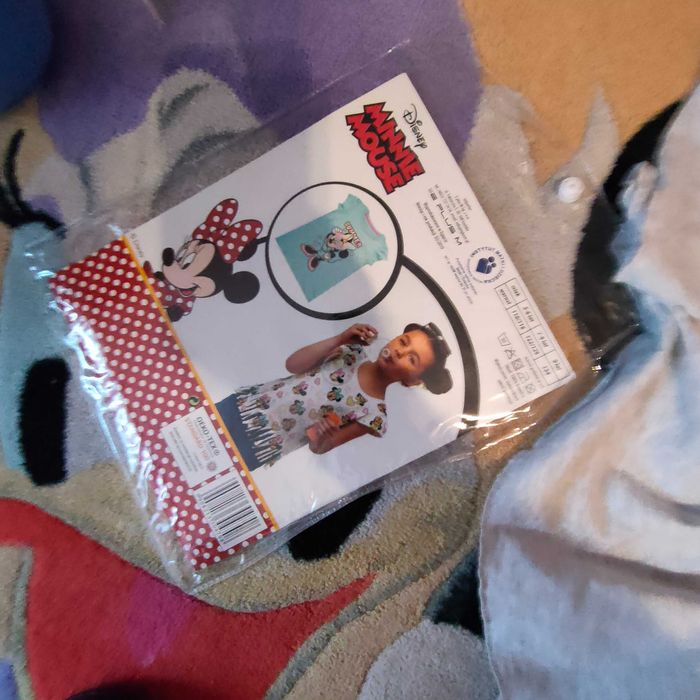 komplety dziewczęce myszka minnie   kombinezon