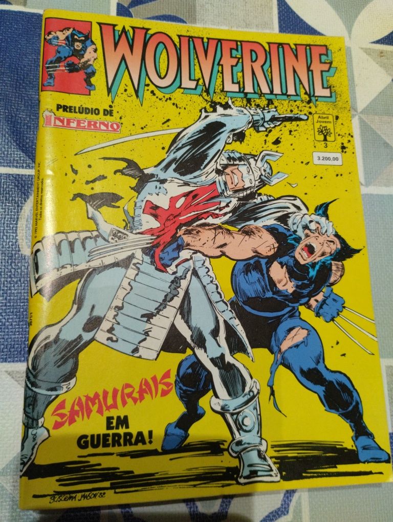 Wolverine revistas anos 90