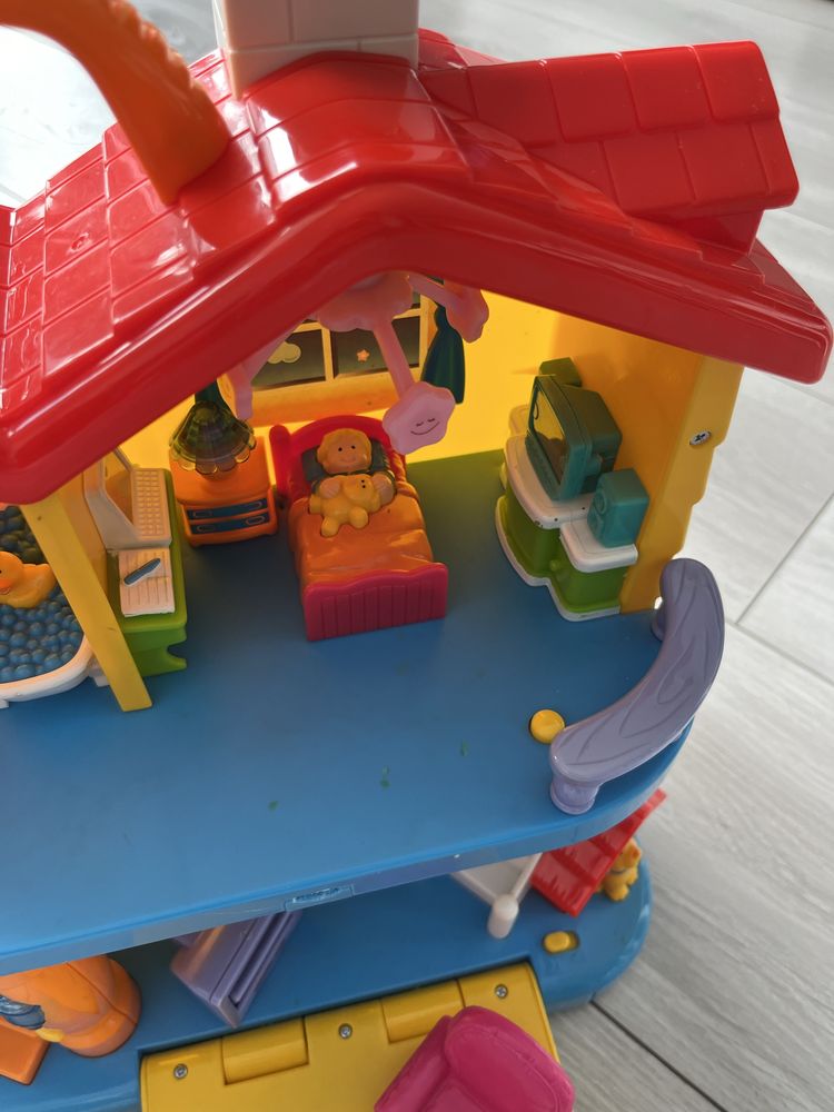Dumel odkrywczy domek discovery zabawka dla dzieci edukacyjna
