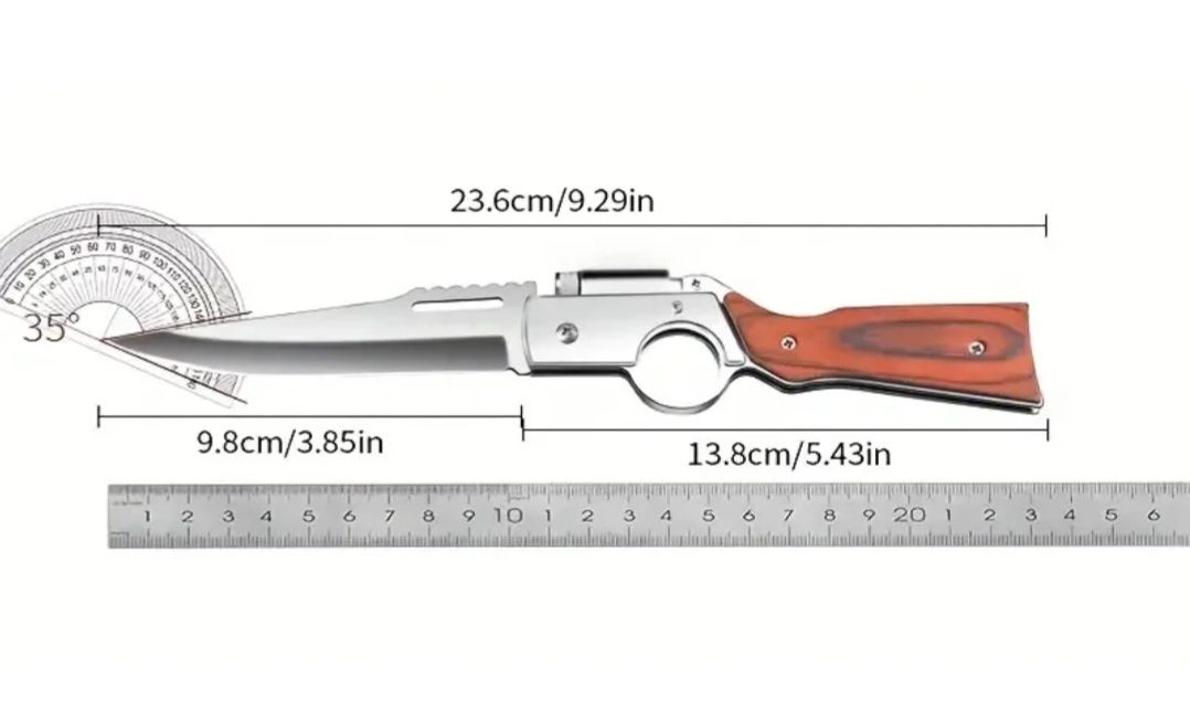 Nóż taktyczny  AK47 survivalowy  scyzoryk