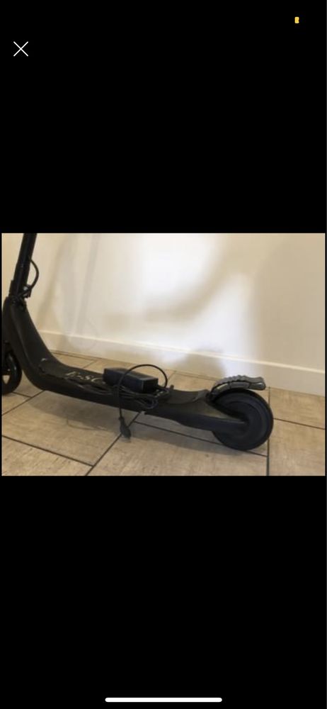 Elektryczna hulajnoga skuter miejski dla dzieci prezent eco zabawka