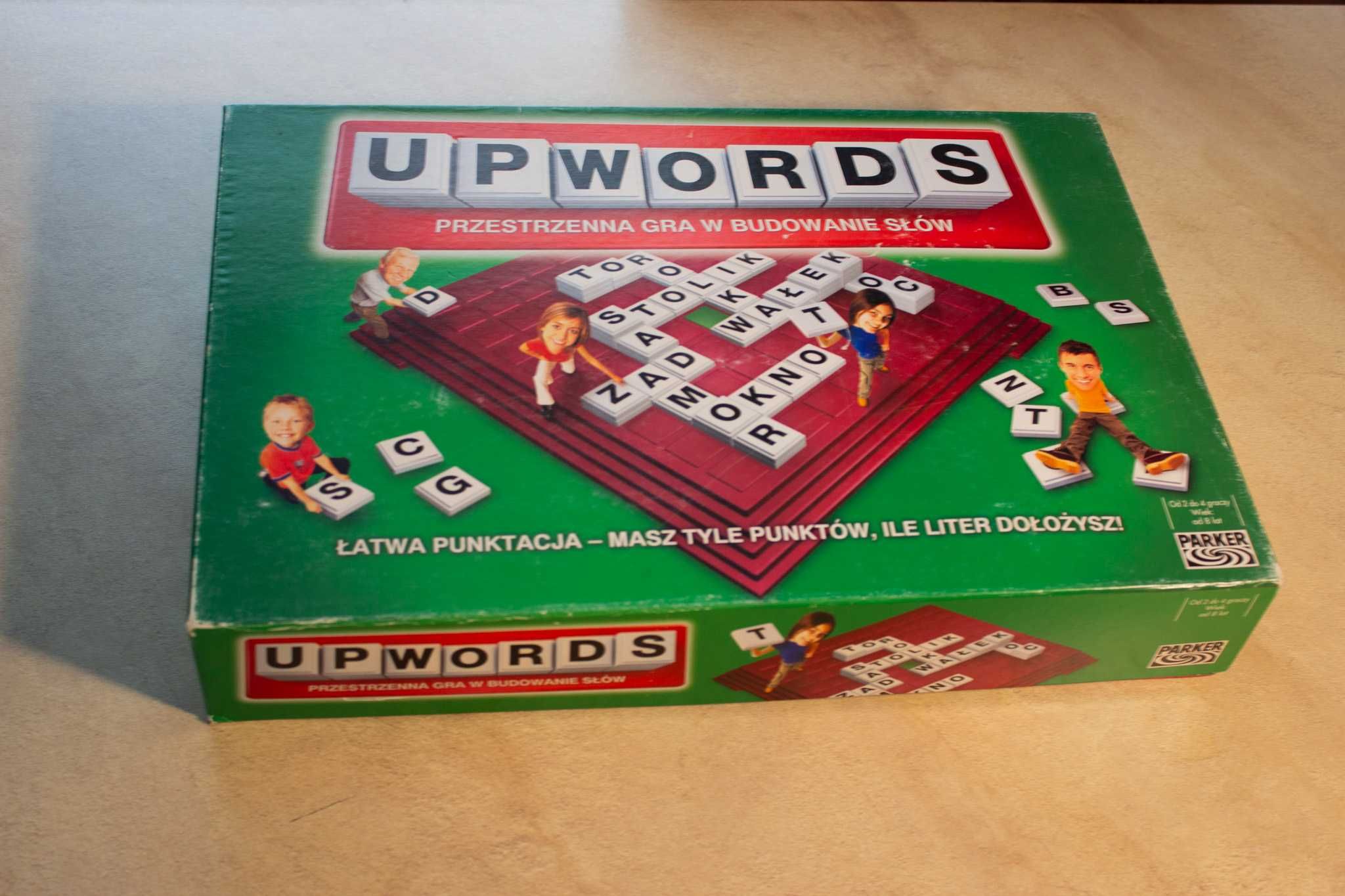 Upwords Scrabble gra planszowa