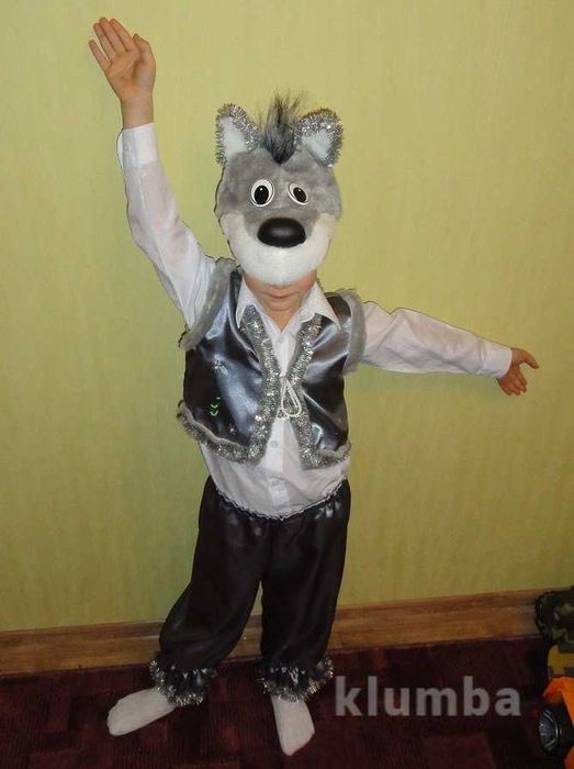 Костюм Ведмедика, Іжачка, Вовка, Зайчика на 3-5 років