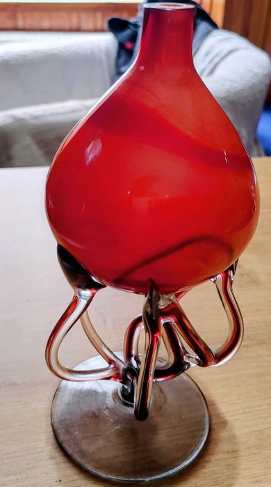 Lampa z huty szkła Krosno