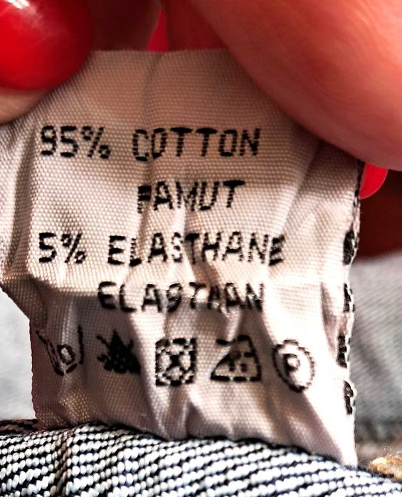 Jeansowa kamizelka S/M vintage cotton bawełna
