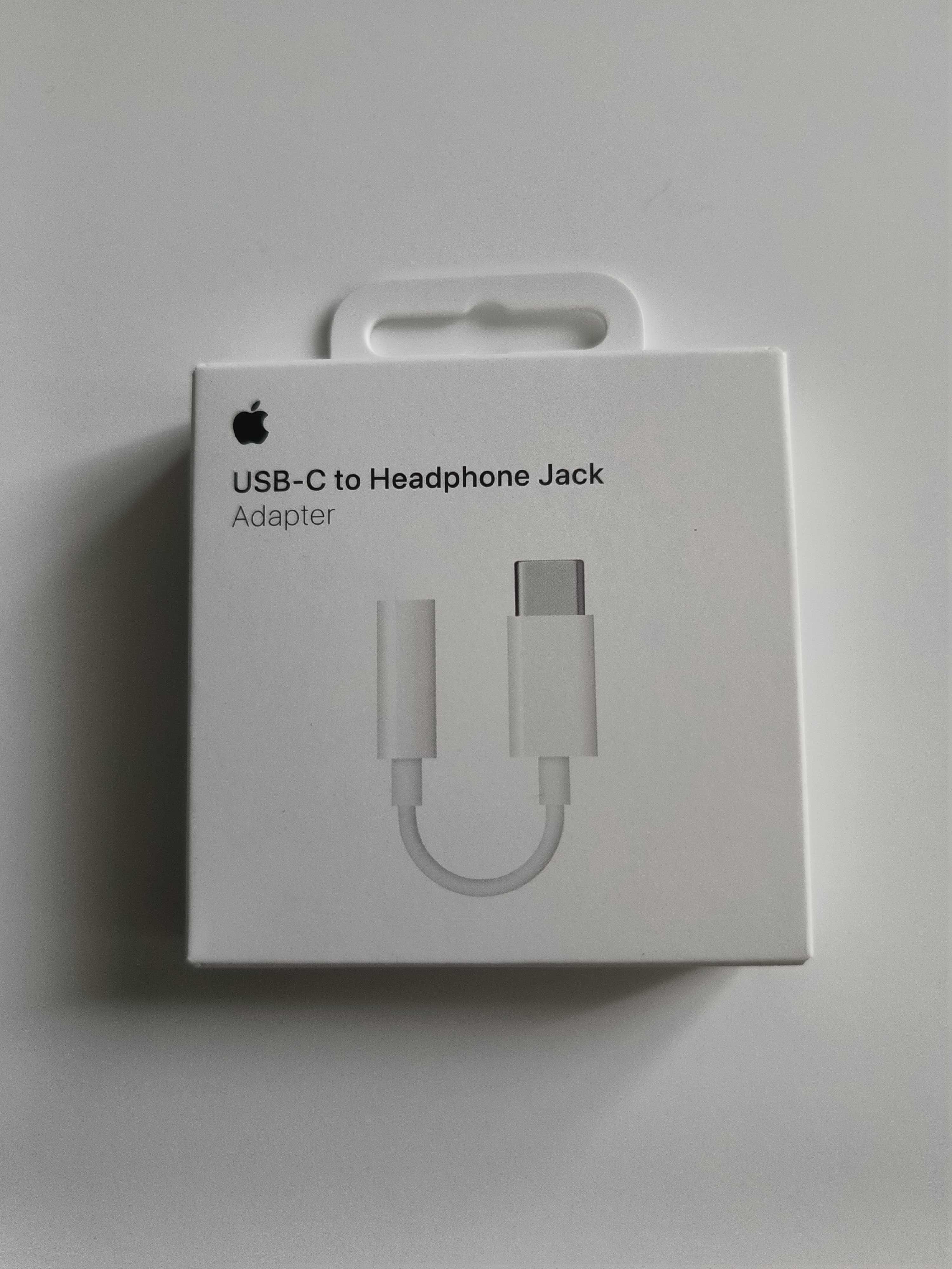 Adapter Apple usb-c na mini Jack oryginał nowy gwar  MW2Q3ZM