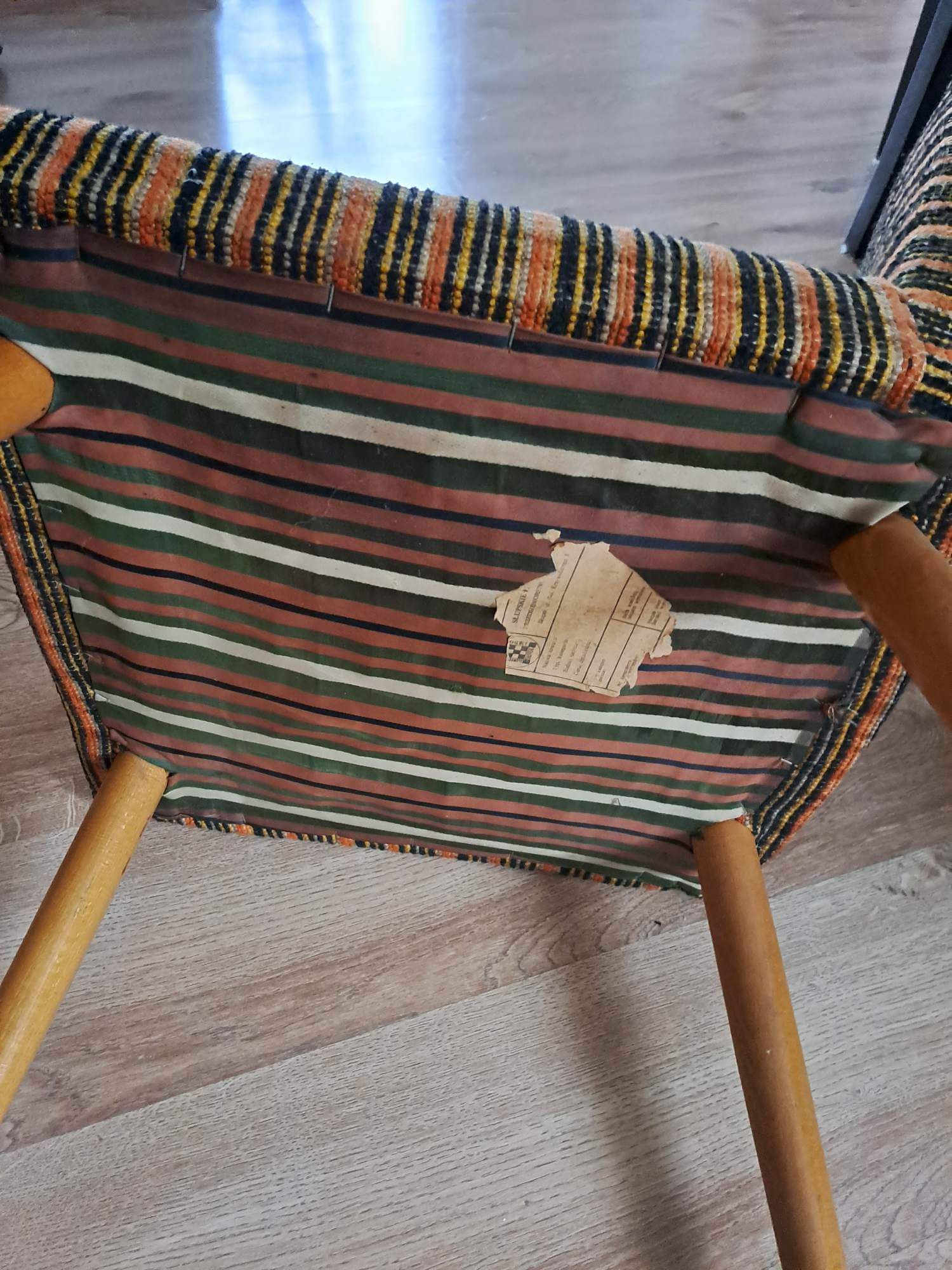 Krzesła Prl, lata 80te. 6 sztuk