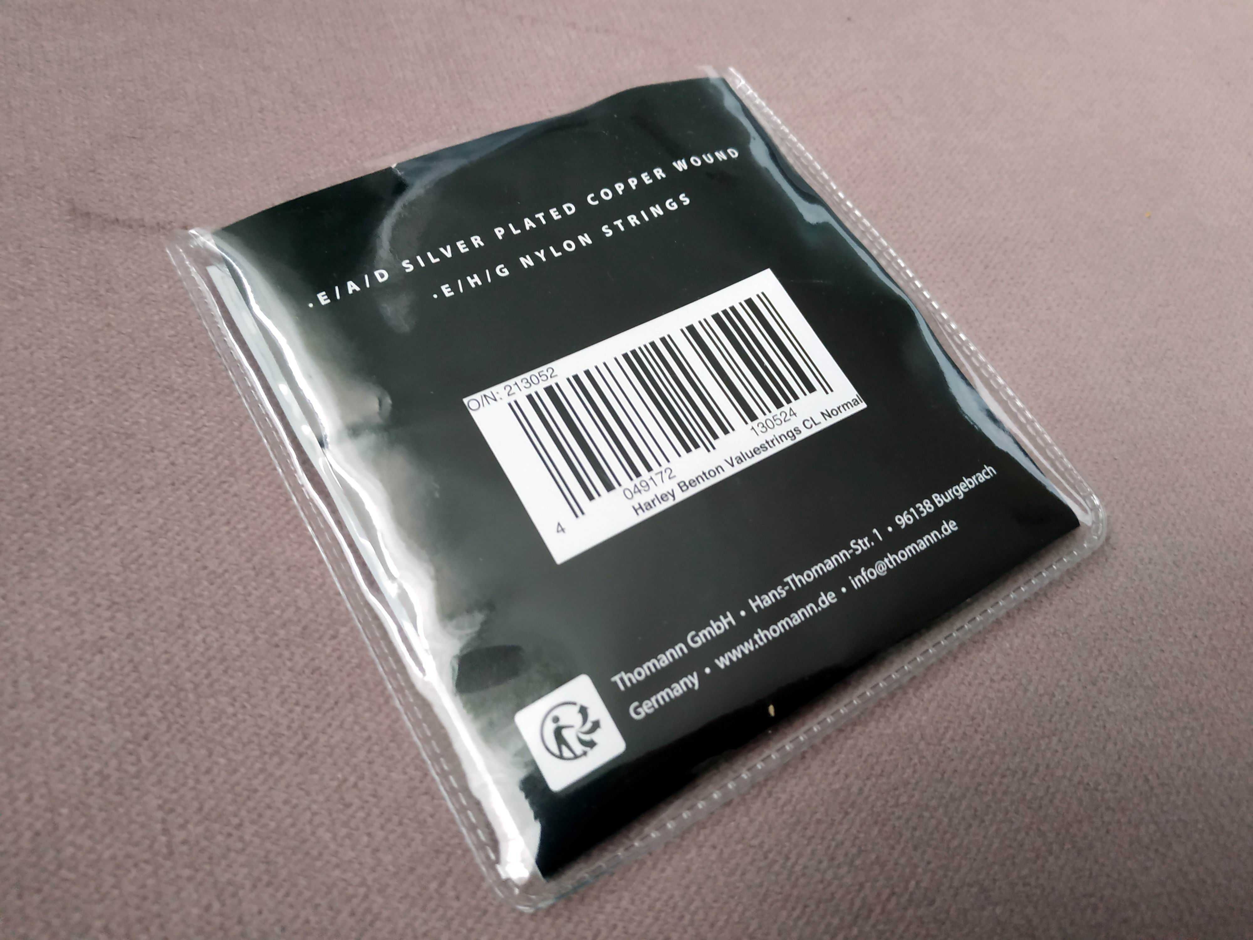 Struny do gitary klasycznej - komplet