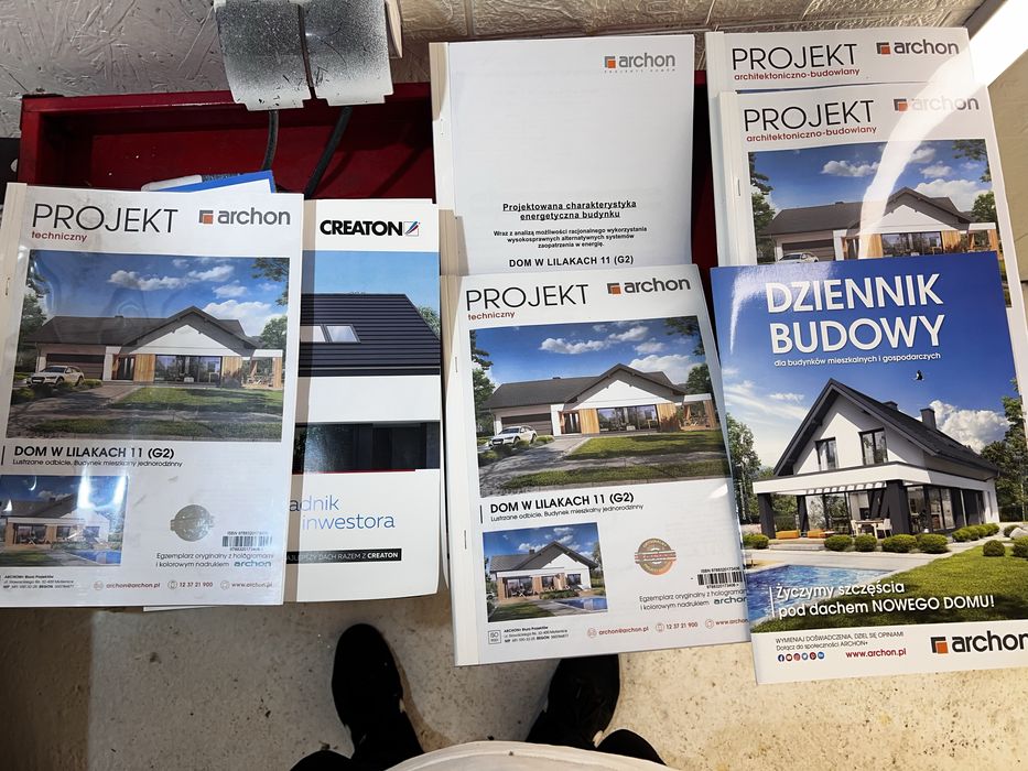 Projekt domu jednorodzinnego Dom w lilakach
