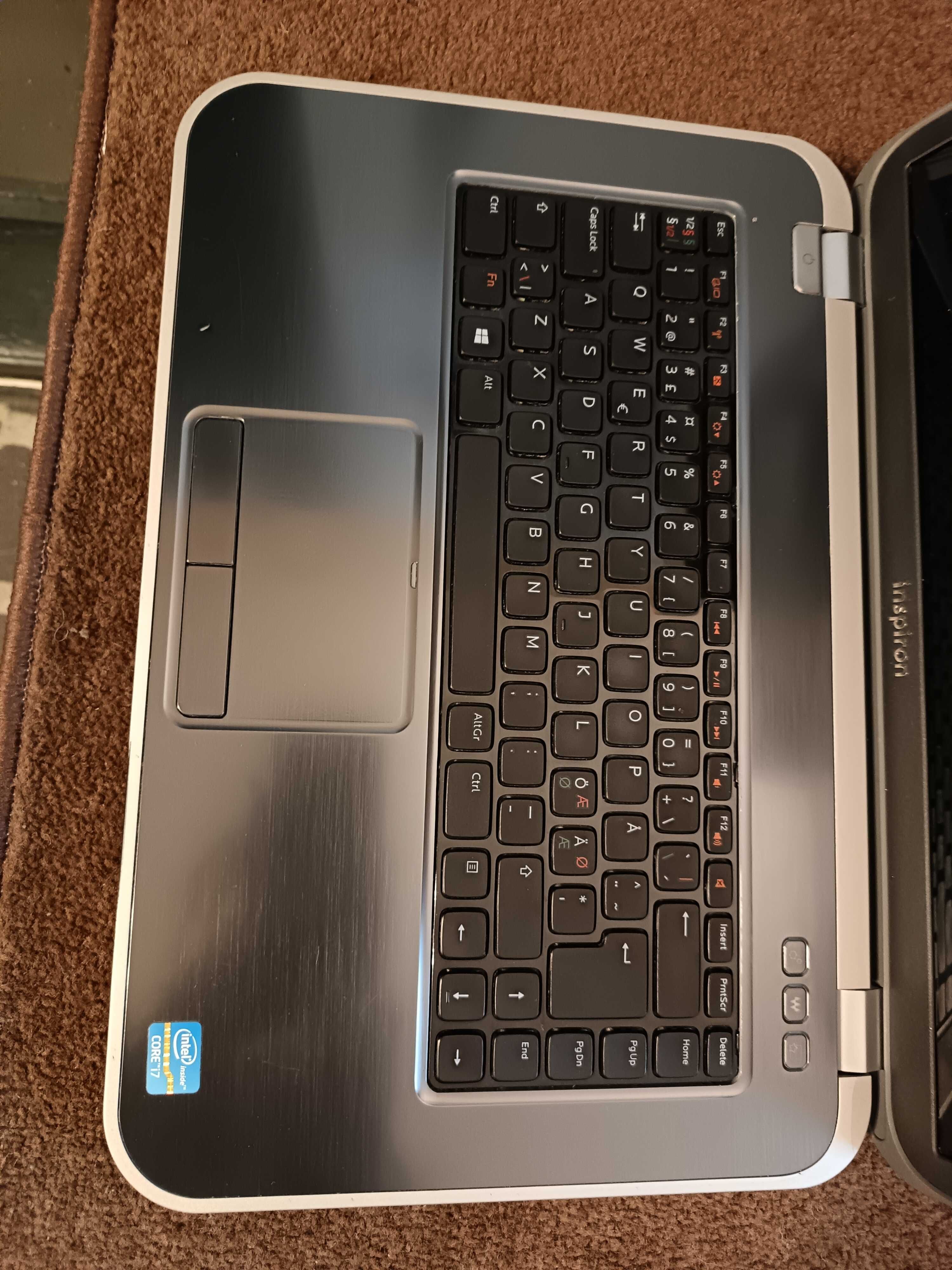 Dell Inspiron 5520 sprawny/core i7/15,6 cala/bez dysku, ramu i cd-romu