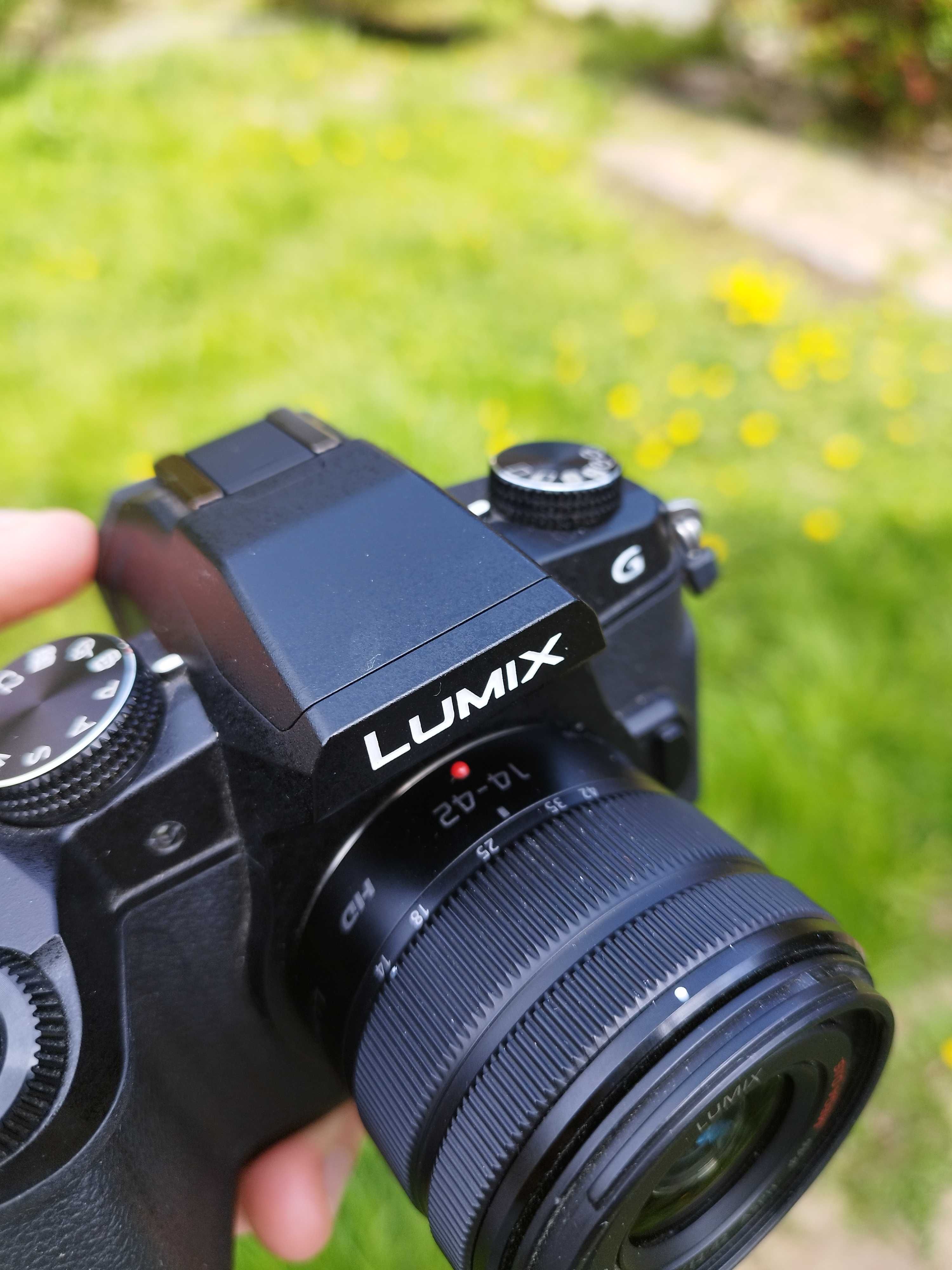 Panasonic Lumix g80 + obiektyw 14-40 + karta 128 gb - filmy 4 K