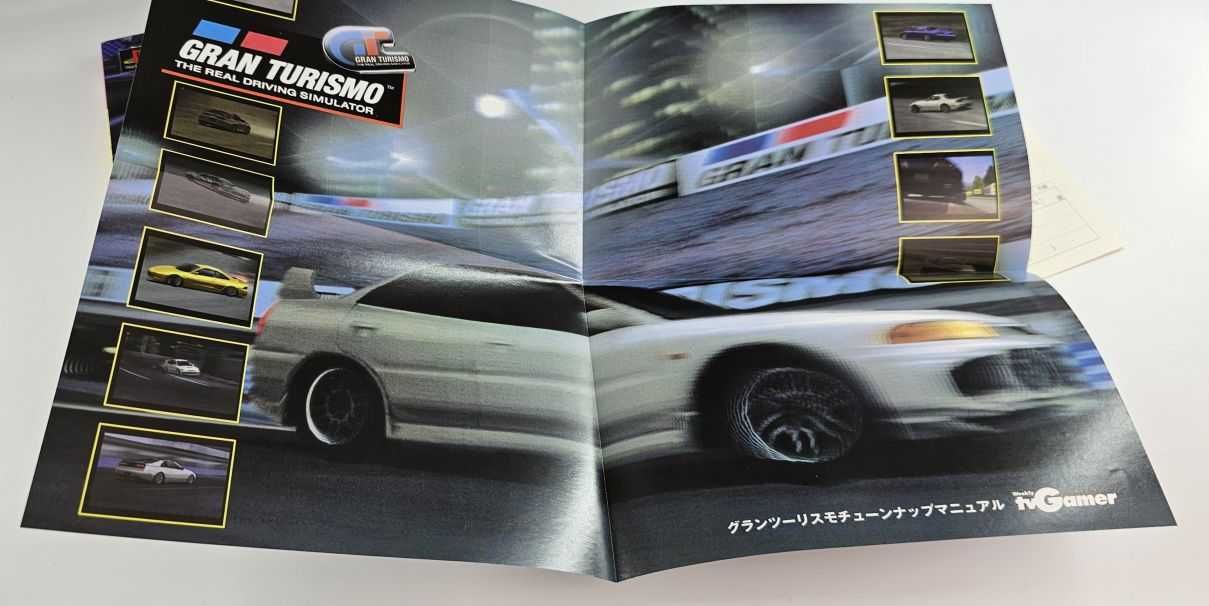 Gran Turismo Tune Up Manual + naklejki + plakat