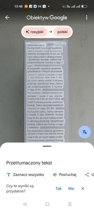 Krople do oczu z carnosine sekret bobra