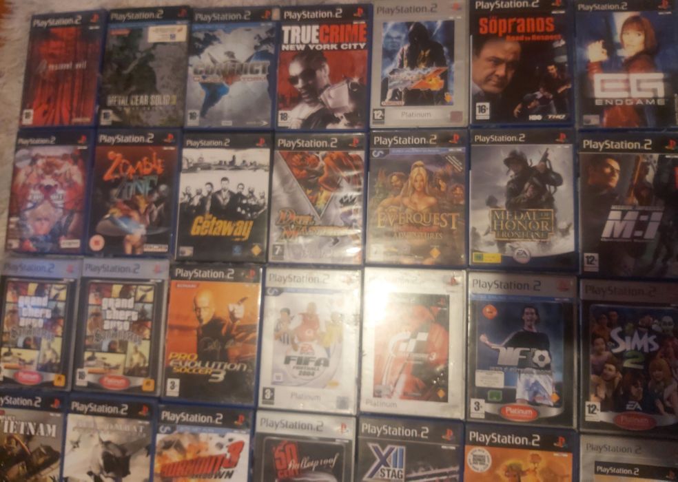 PlayStation 2 Vários Jogos.
