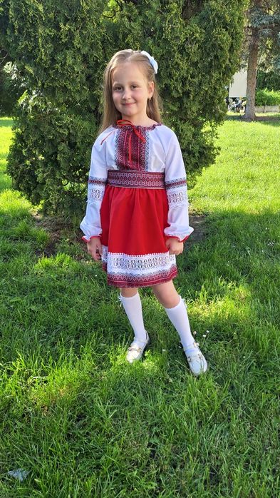 Вишиванка, вишита спідничка для дівчинки