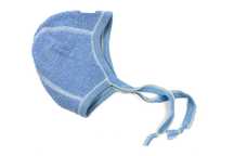Janus czapka wiązana merino baby blue 50/60