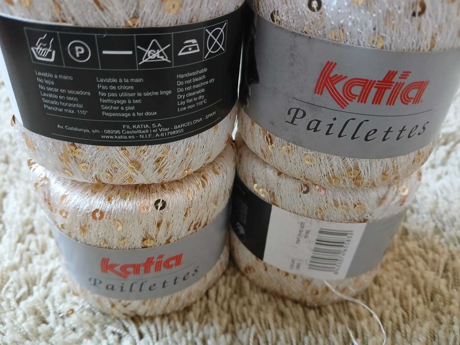 Linhas Kátia Palillettes