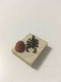 Kamień mały ozdobny skorpion