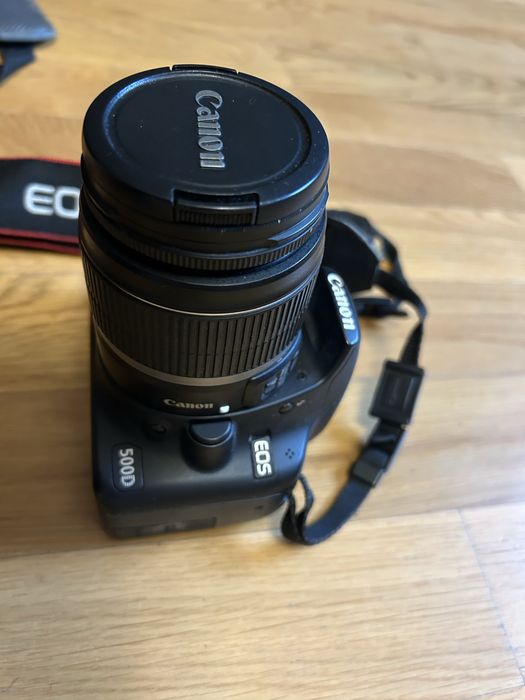 Cannon eos 500D + futerał + ladowarka
