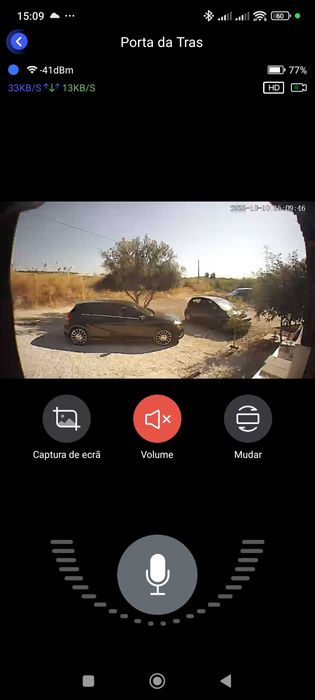 Campainha Câmara video Doorbell
