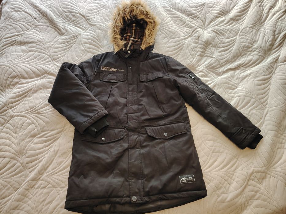 Kurtka płaszcz ocieplany Reserved r 152  r