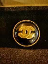 Chanel Pin Brooch Gold-Tone