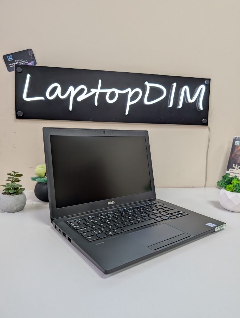 Ноутбук Dell Latitude 7280/i5-6300U/8/256/12.5"/HD/бюджетний.