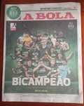Suplemento do jornal A BOLA Sporting bi campeão nacional 2024/25