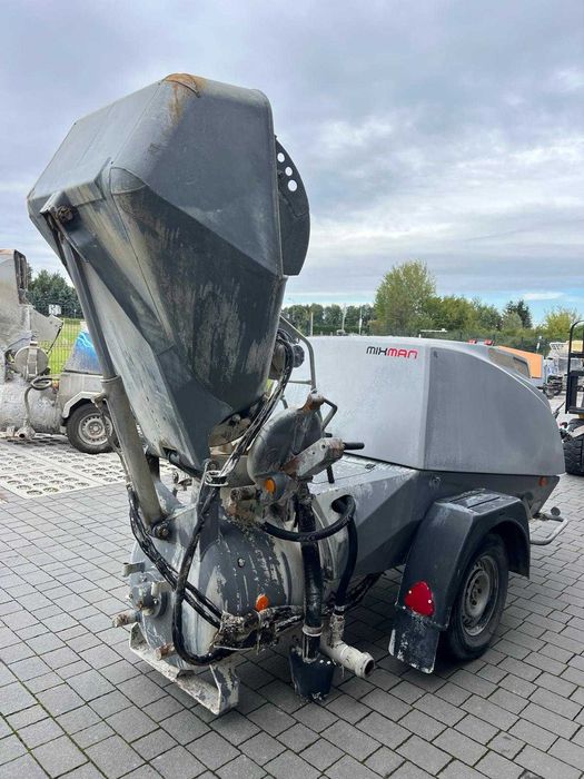Mixokret pompa do betonu mixman d4 bs z koszem 690 motogodzin
