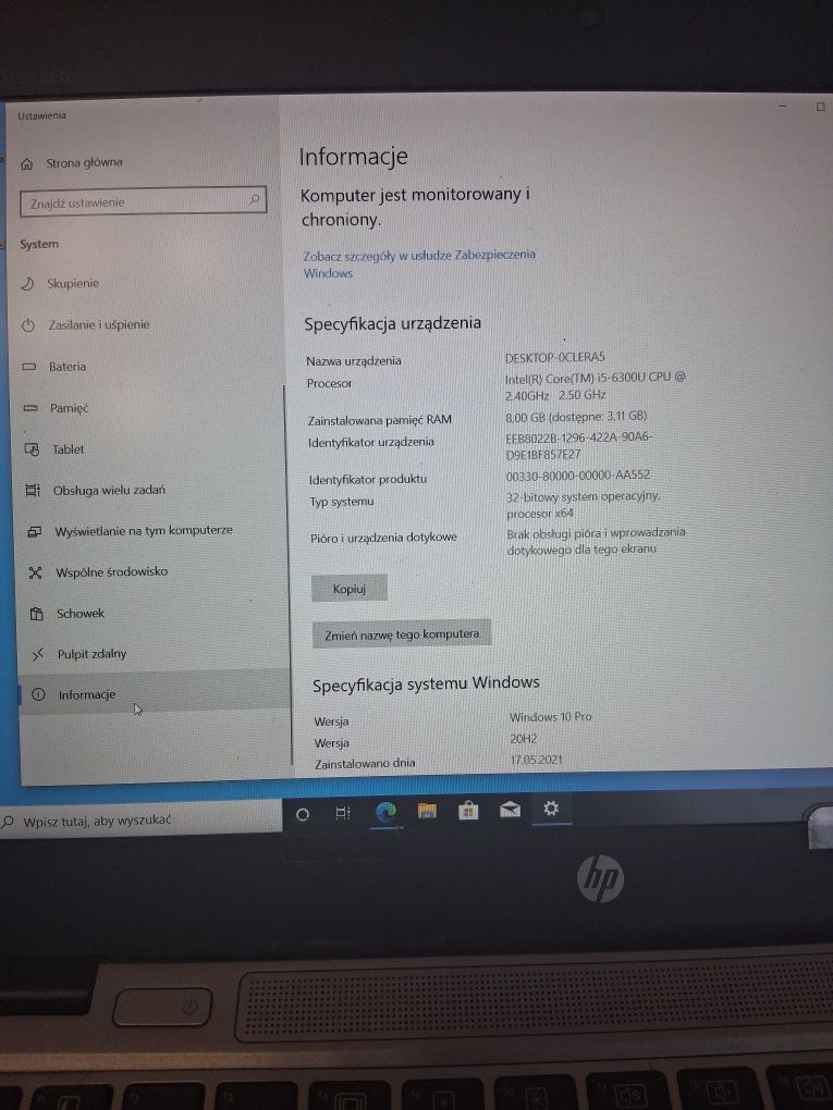 hp 820 g3 elit book i5