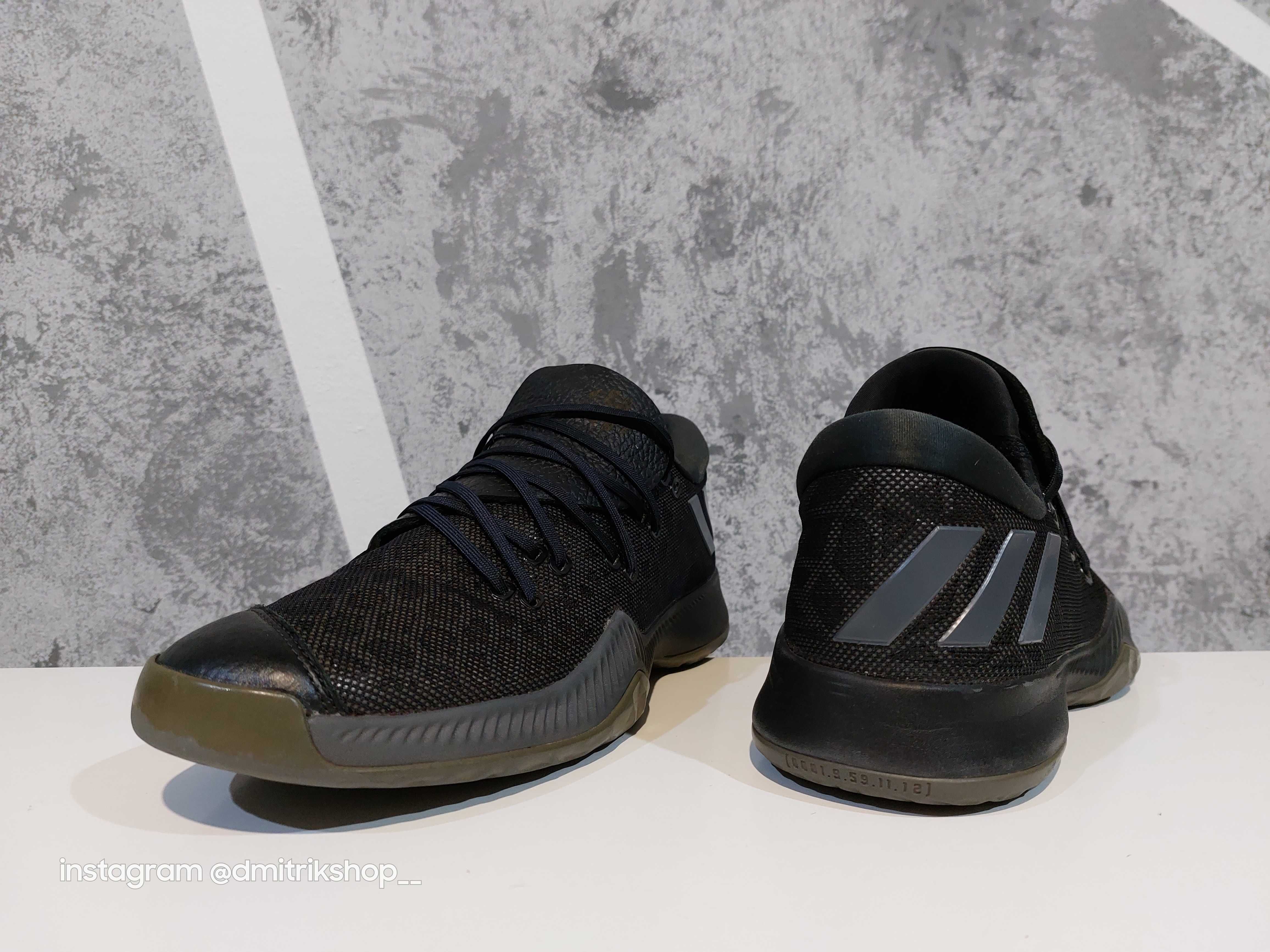 Кросівки чоловічі Adidas Harden B/E 'Core Black р46 кроссовки мужские