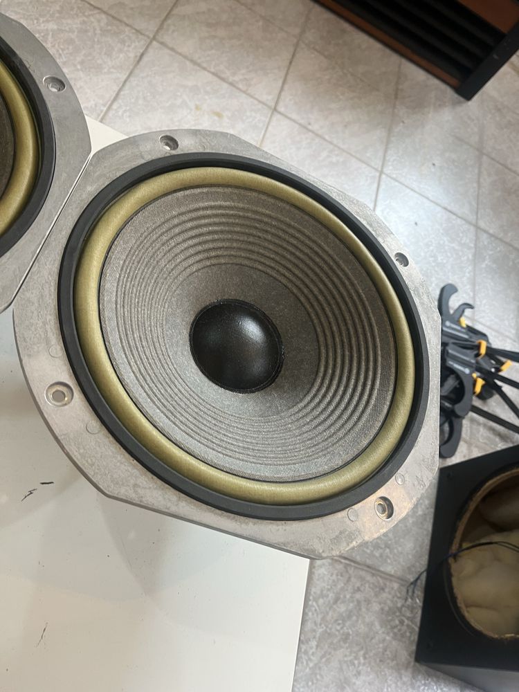 Glosniki basowe do kolumny Fisher sp-7000bx idealny stan