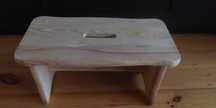 Taboret drewniany ryczka