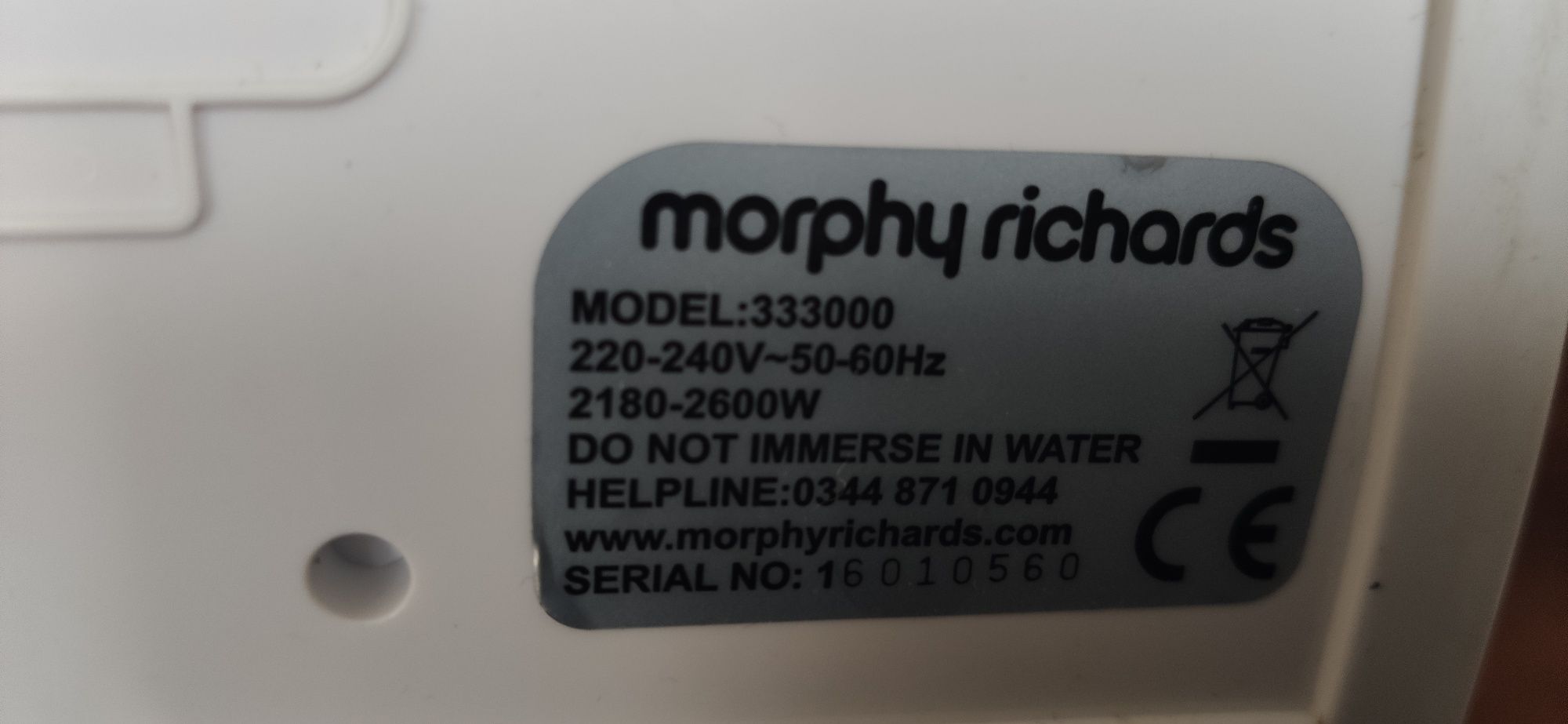 Stacja parowa Morphy Richards