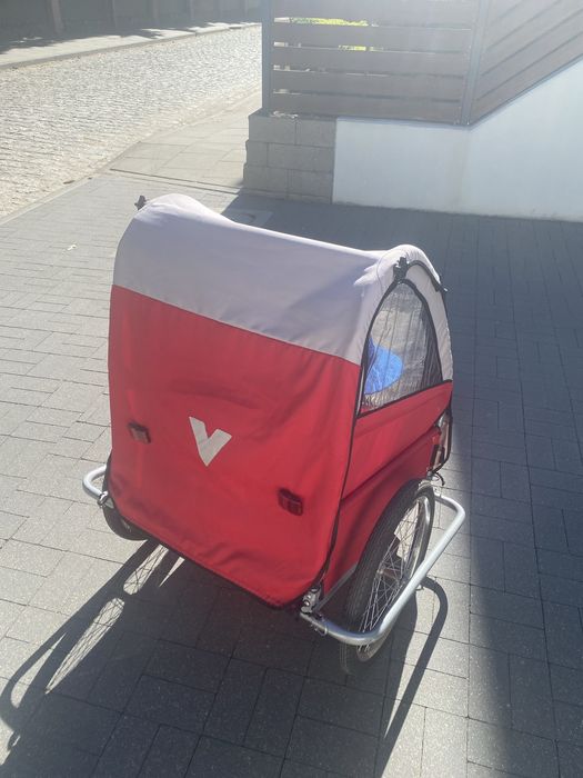 Przyczepka rowerowa dla dzieci, Riksza do roweru, wózek rowerowy