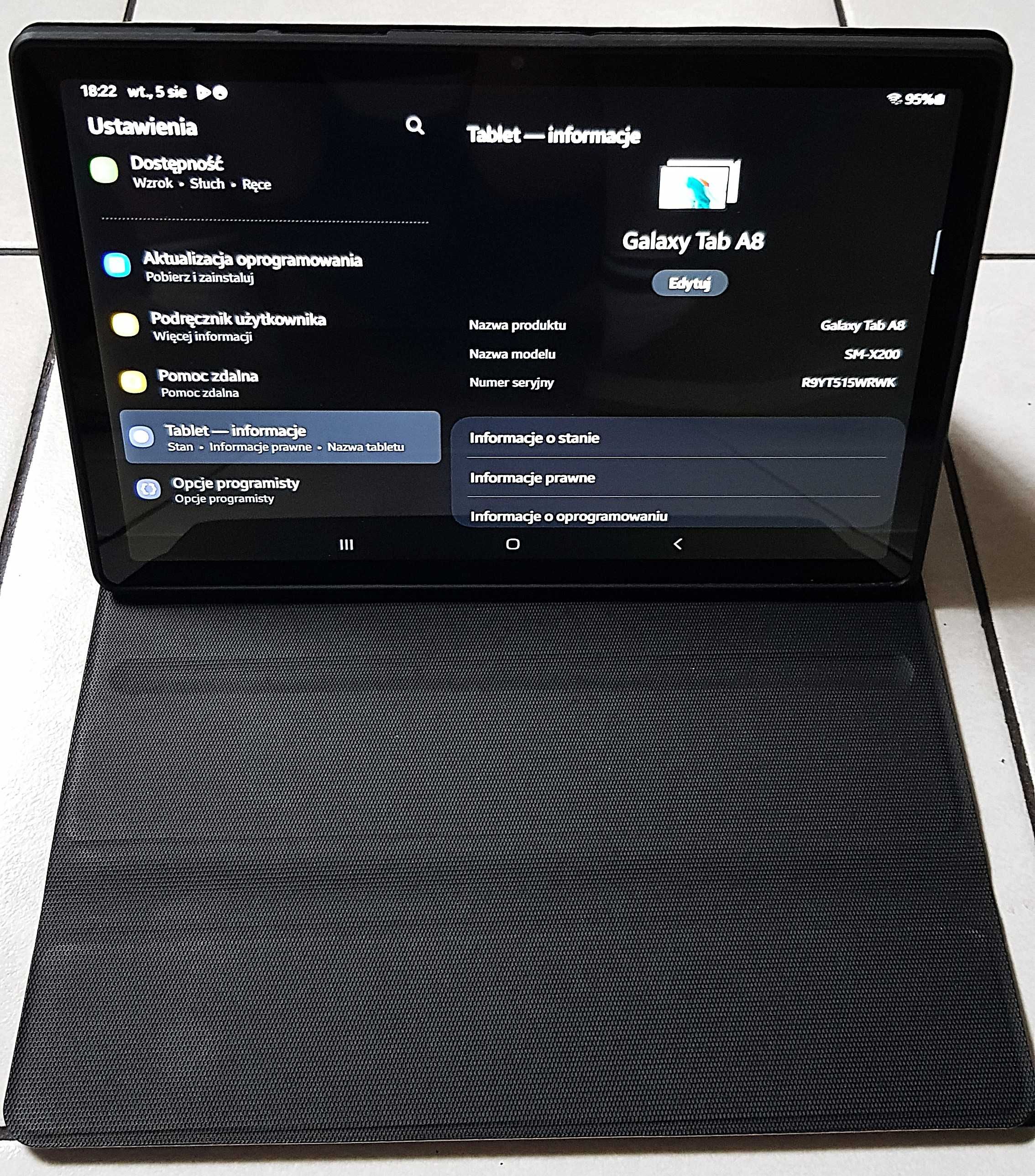 Samsung Tab A8 10.5 cala SM-X200