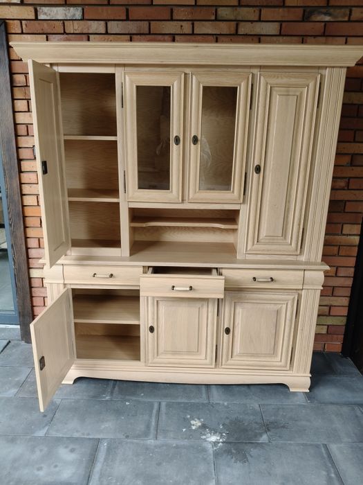 Kredens dębowy / meble holenderskie