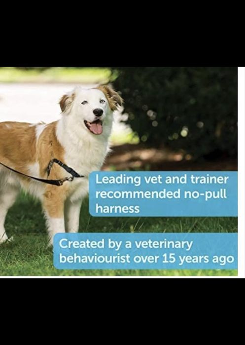 NOVO Peitoral “Petsafe - Easy Walk Premier” (S) + trela com 1.8m