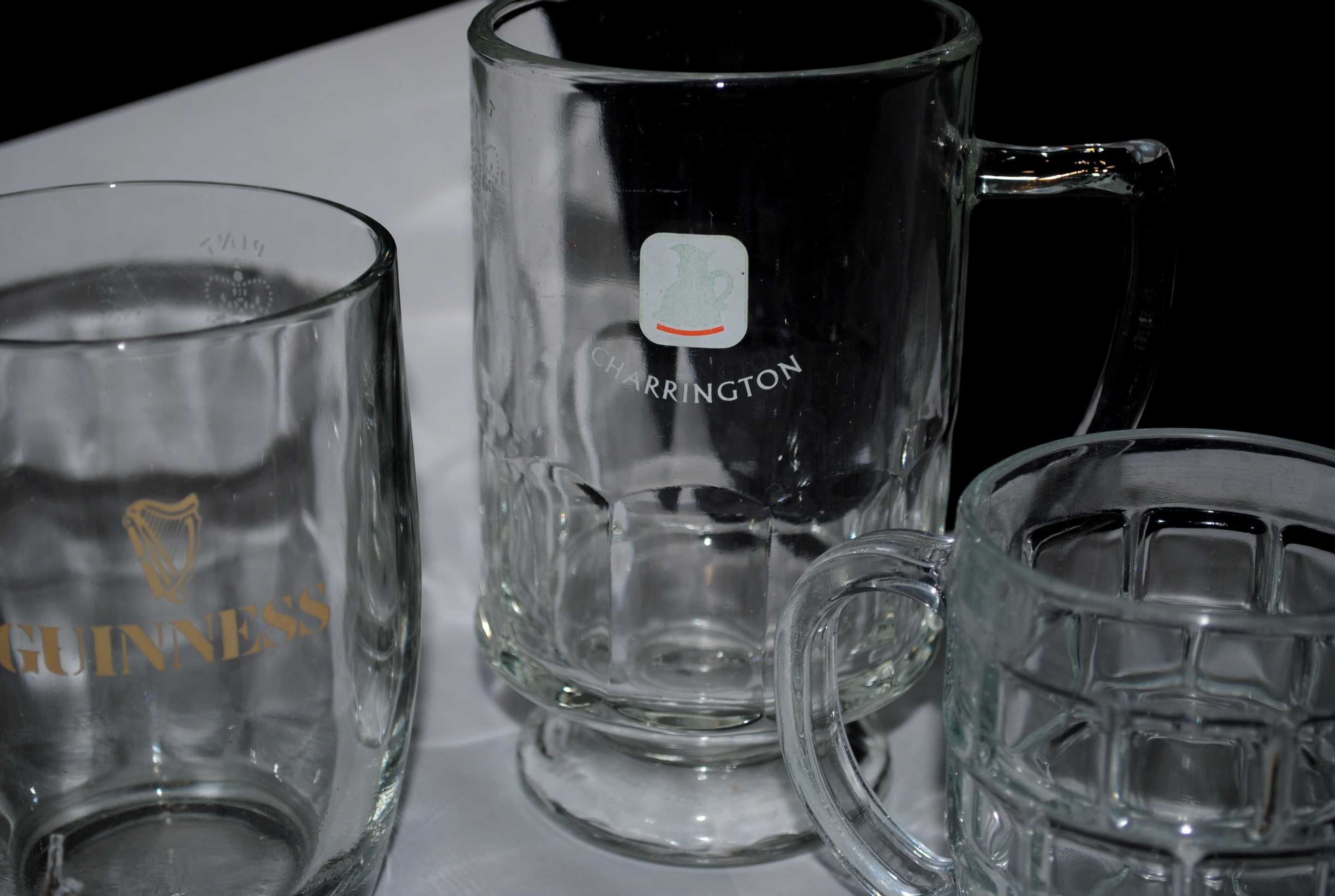 Стаканы пивные бокалы  маленький большие 0,5 0,33 набор посуда стекло