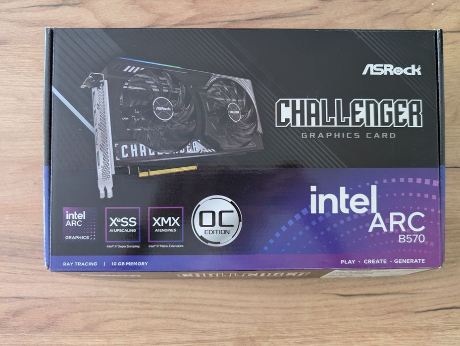 AsRock Intel Arc B570 10GB GDDR6 Gwarancja 2 lata