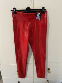 Spodnie legginy lateksowe r.S nowe