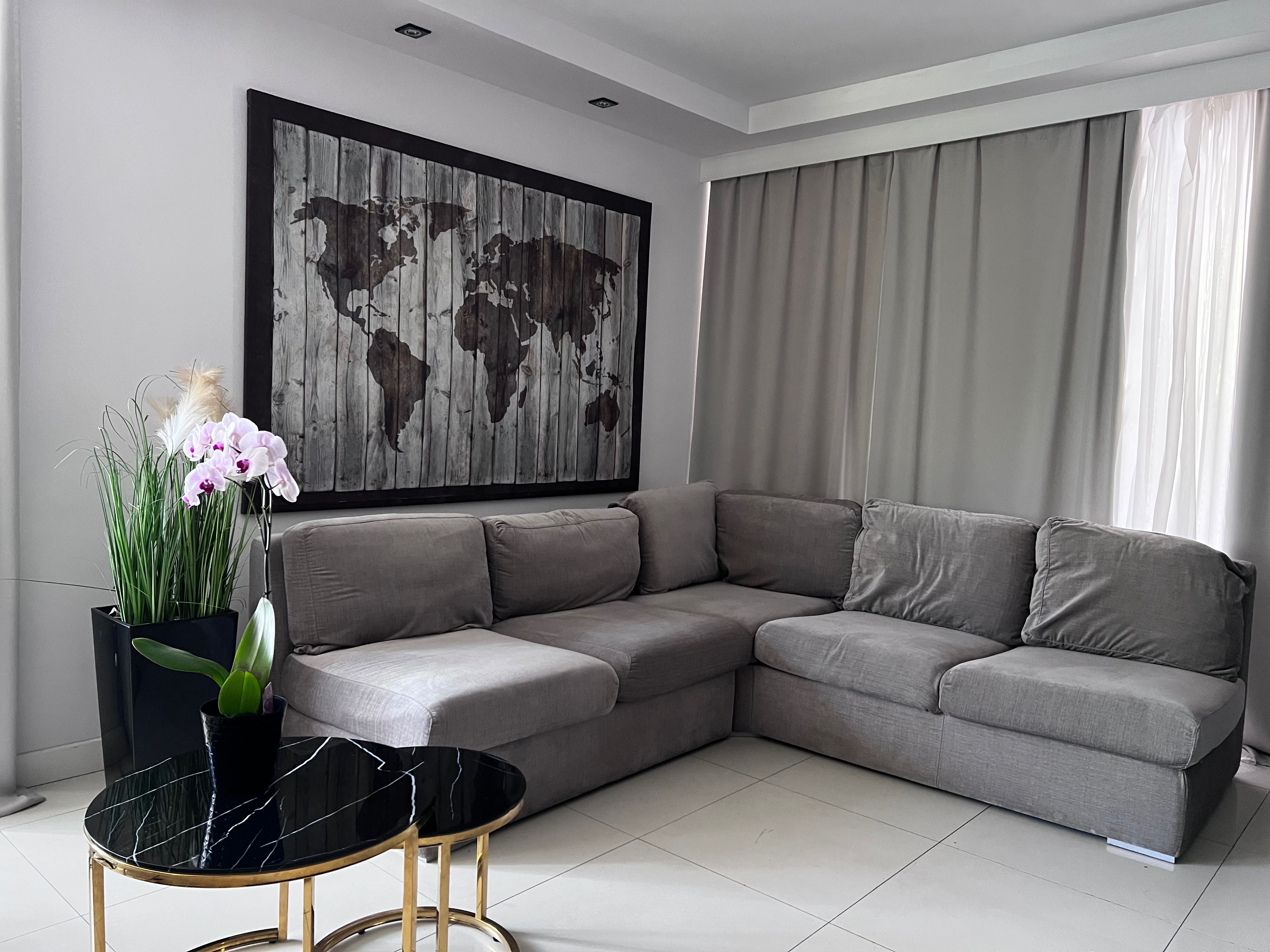 Dowoz Narożnik wygodny poduchy nowoczesny sofa Kanapa lozko
