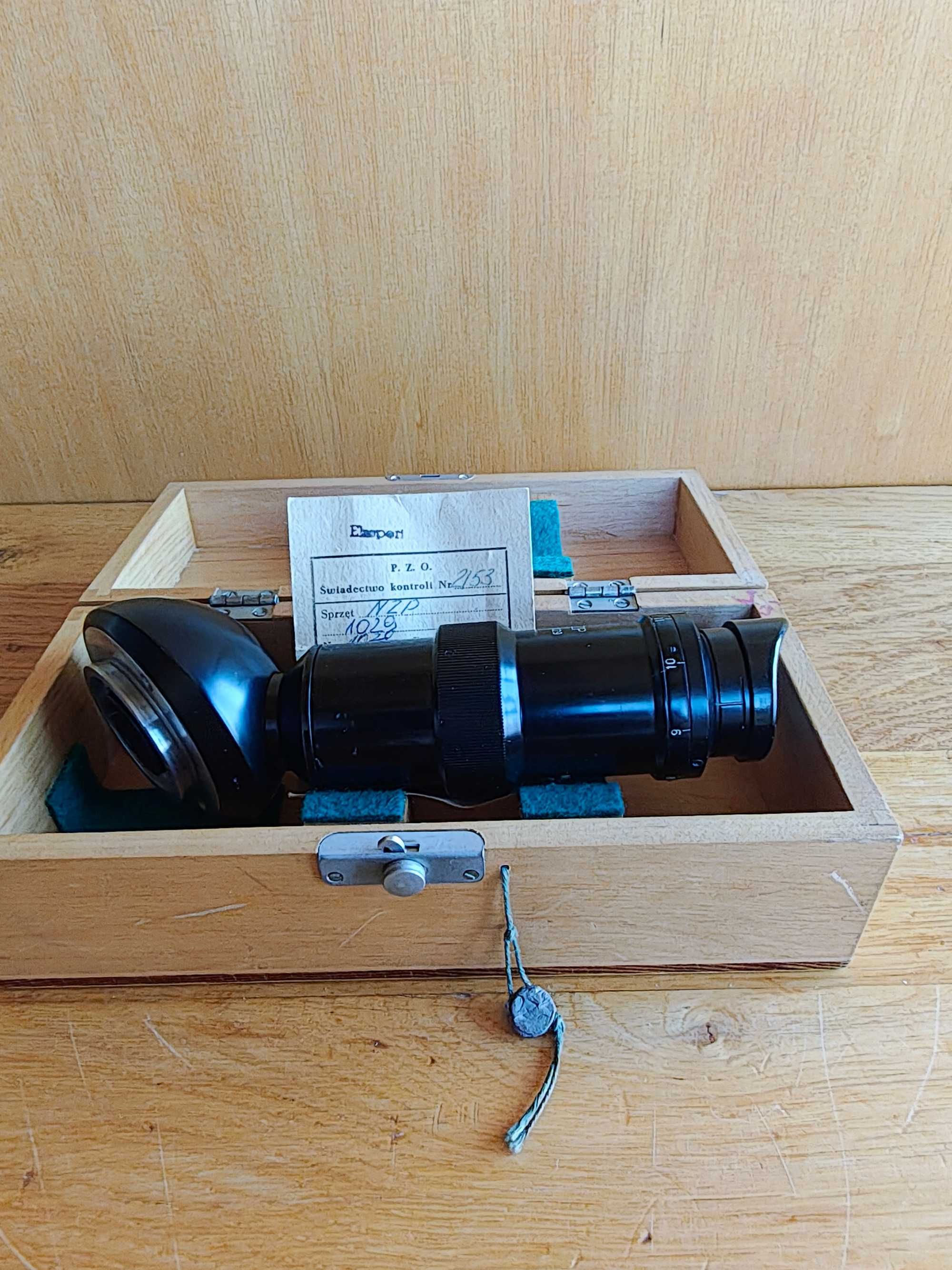 Nasadka zmiennego powiększenia do mikroskop PZO Biolar DIC nie Zeiss
