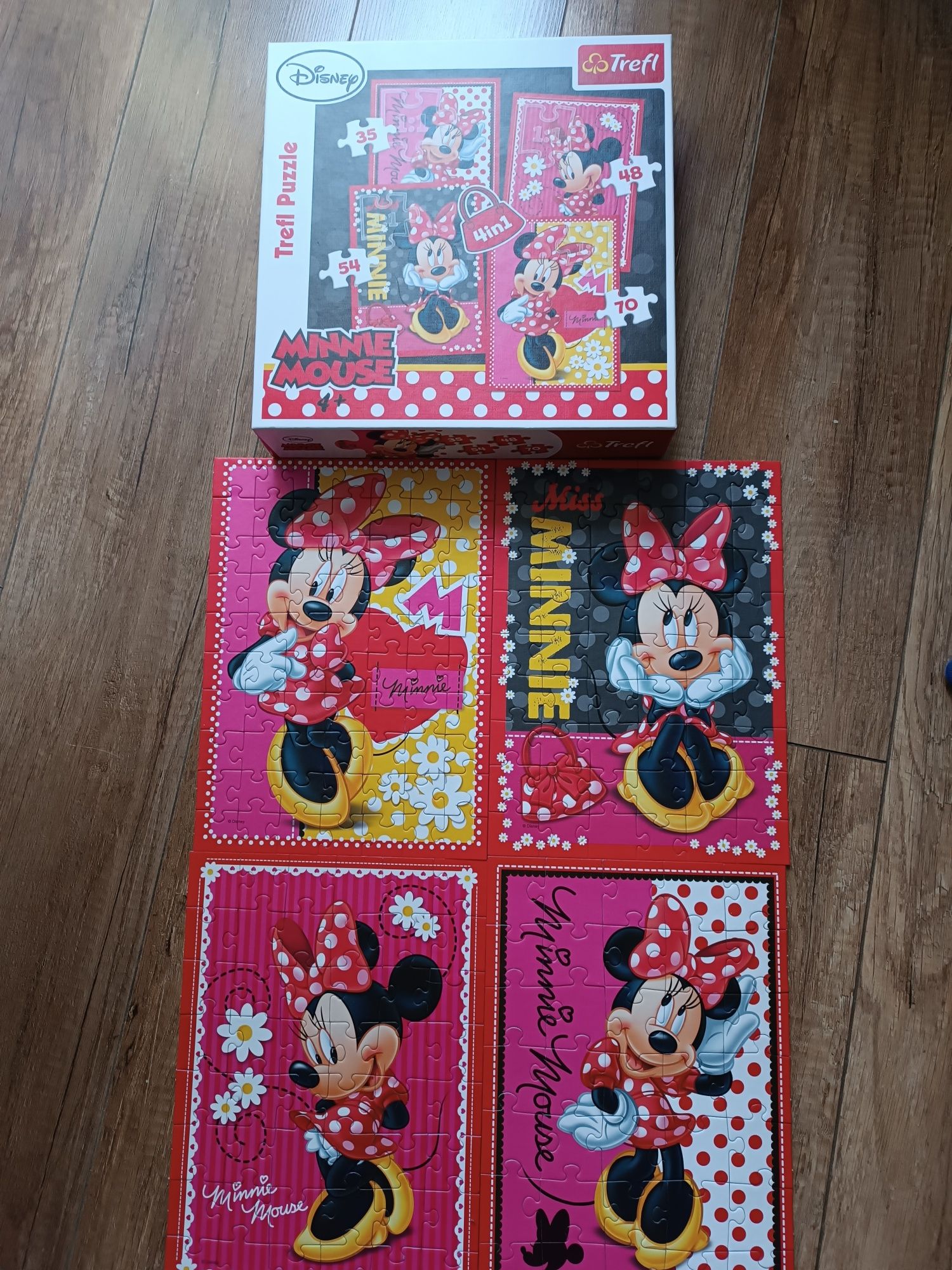 Puzzle Myszki Minnie