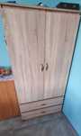 Szafa otwierana z szufladami 180x90x50