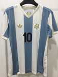 Nowe Koszulka adidas domowa Argentyny 50th Anniversary #10 Messi R.L
